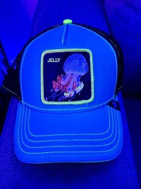 Goorin Bros. Reflective GlowN Dark “Jelly” Jellyfish NIGHT STING Hat Friday Drop